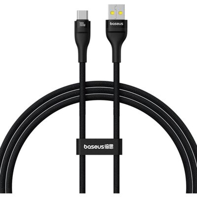 Cable USB-C 100W Baseus Flash 2 - 2m - Noir Cable USB-C 100W Baseus Flash 2 - 2m - Noir