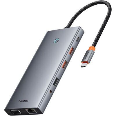 Baseus B00053002811-01 Hub - 13-in-1 USB-C Docking Station Baseus B00053002811-01 Hub - 13-in-1 USB-C Docking Station
