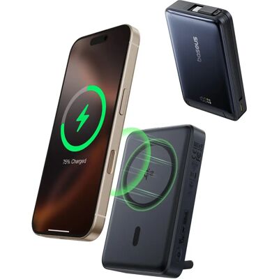 Power Bank Baseus PicoGo Qi2 10000mAh - Carregamento Sem Fio & Rápido Power Bank Baseus PicoGo Qi2 10000mAh - Carregamento Sem Fio & Rápido