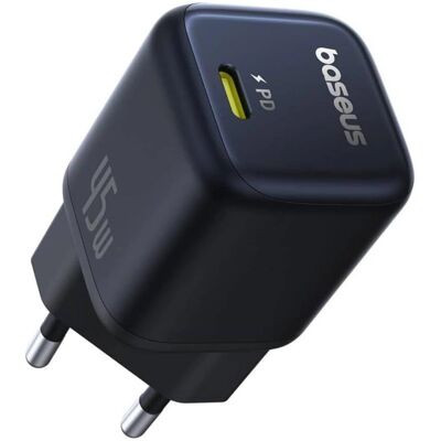 Baseus PicoGo GaN 45W Snellader - Compact, Multi-Auto Baseus PicoGo GaN 45W Snellader - Compact, Multi-Auto