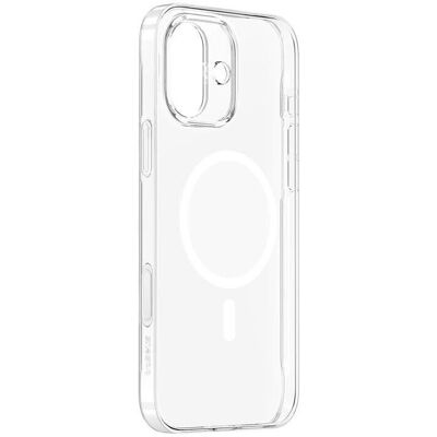 Baseus Ip16 Touchbutton mágneses TelefonTok - Áttetsző Baseus Ip16 Touchbutton mágneses TelefonTok - Áttetsző