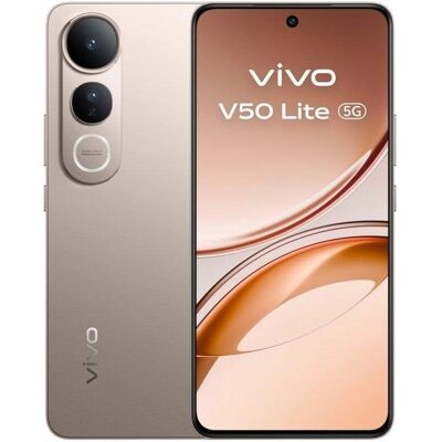 Vivo V50 Lite 5G Titanium Gold 6,77" Smartphone + Ohrhörer + 90W Ladegerät Vivo V50 Lite 5G Titanium Gold 6,77" Smartphone + Ohrhörer + 90W Ladegerät