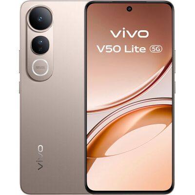 VIVO V50 Lite 5G - Écran 6,77, 12GB RAM, 512GB, Or - Smartphone VIVO V50 Lite 5G - Écran 6,77, 12GB RAM, 512GB, Or - Smartphone