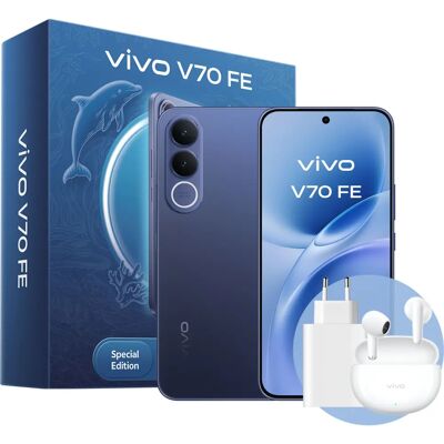 VIVO V70 FE 6,83" AMOLED Dual SIM Android 16.0 5G 7000mAh Blu VIVO V70 FE 6,83" AMOLED Dual SIM Android 16.0 5G 7000mAh Blu