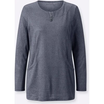 CLASSIC BASICS Langarmshirt - Taubenblau - Long Sleeve Shirt CLASSIC BASICS Langarmshirt - Taubenblau - Long Sleeve Shirt