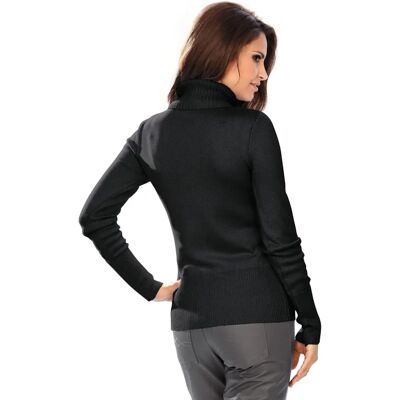 Linea Tesini by Heine Kaschmir Schwarzer Pullover - Sweater Linea Tesini by Heine Kaschmir Schwarzer Pullover - Sweater