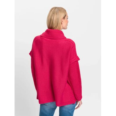 HEINE Pullover Modell 44 Pink Lässiger Langarmpullover HEINE Pullover Modell 44 Pink Lässiger Langarmpullover