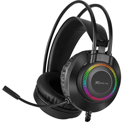 Casque Xtrike Me GH-509 - Écouteurs de Jeu, Noir - Publicité Casque Xtrike Me GH-509 - Écouteurs de Jeu, Noir - Publicité