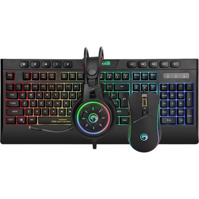 Marvo CM305 Gaming Tastatur Maus Set - Schwarz Marvo CM305 Gaming Tastatur Maus Set - Schwarz