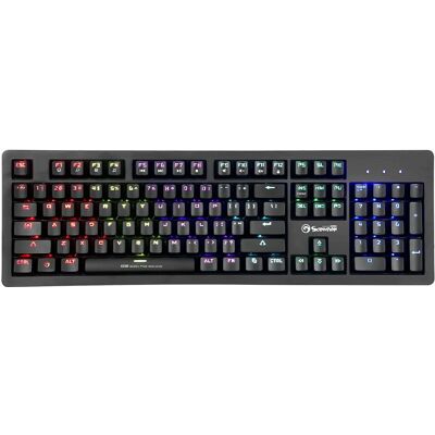 Clavier gaming Scorpion MA-K916 SP - Rétroéclairé QWERTY USB - Publicité Clavier gaming Scorpion MA-K916 SP - Rétroéclairé QWERTY USB - Publicité