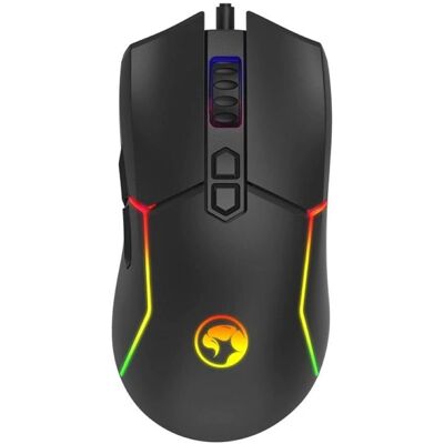 Marvo M655 Gaming-Maus - 12000 DPI, Optisch, Kabelgebunden, Schwarz Marvo M655 Gaming-Maus - 12000 DPI, Optisch, Kabelgebunden, Schwarz