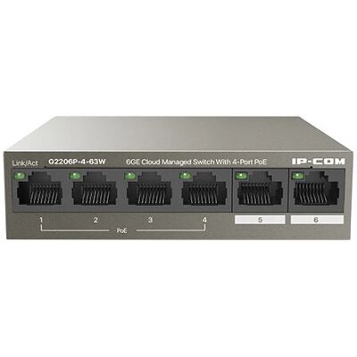 IP-COM G2206P-4-63W Switch Gigabit Gestionat PoE IP-COM G2206P-4-63W Switch Gigabit Gestionat PoE