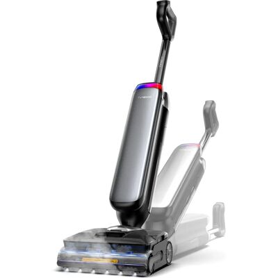 Tineco S9 Artist Steam Pro Staubsauger - Nass & Trocken, Beutellos, Schwarz/Silber Tineco S9 Artist Steam Pro Staubsauger - Nass & Trocken, Beutellos, Schwarz/Silber