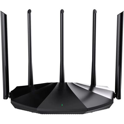 Tenda Dual-Band WiFi 6 Router - 1201Mbps, 3 LAN, 5 Antennen Tenda Dual-Band WiFi 6 Router - 1201Mbps, 3 LAN, 5 Antennen