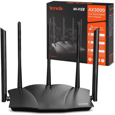 Tenda RX212PRO Dual-Band WiFi 6 Router - Gigabit, AX3000 Tenda RX212PRO Dual-Band WiFi 6 Router - Gigabit, AX3000
