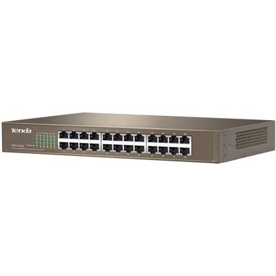 Tenda TEF1024D Switch - 24-Port Ethernet Nicht-Verwaltet - Beige Tenda TEF1024D Switch - 24-Port Ethernet Nicht-Verwaltet - Beige
