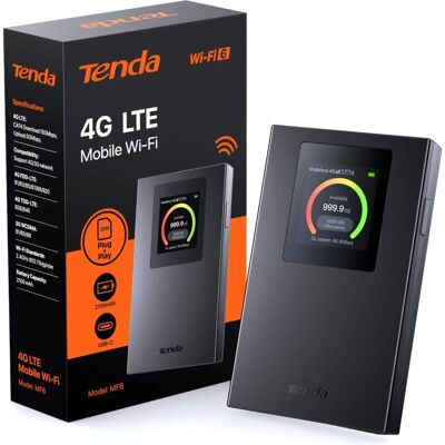 Tenda 4G185 Tragbarer WLAN-Router - 150 Mbps 4G LTE Tenda 4G185 Tragbarer WLAN-Router - 150 Mbps 4G LTE