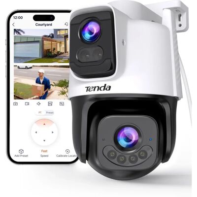 Tenda RH9-WCA - Außen Doppeloptik Wi-Fi Kamera - 6MP IP65 Nachtsicht Tenda RH9-WCA - Außen Doppeloptik Wi-Fi Kamera - 6MP IP65 Nachtsicht