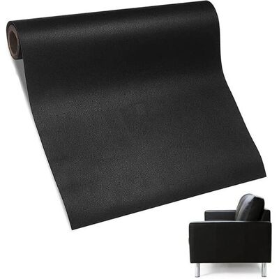 MTEVOTX - Patch - Noir - 50x137 cm - patch réparation cuir - Publicité MTEVOTX - Patch - Noir - 50x137 cm - patch réparation cuir - Publicité