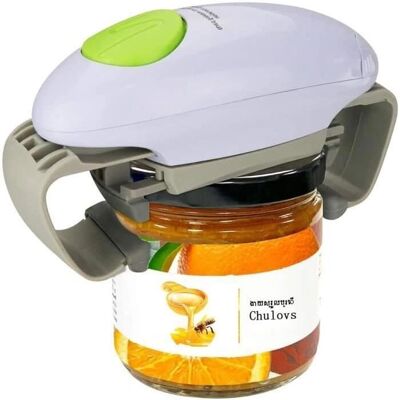 MTEVOTX - One Touch - Blanc -ouvre-boîtes et pots - Publicité MTEVOTX - One Touch - Blanc -ouvre-boîtes et pots - Publicité