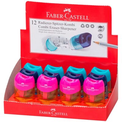 Faber-Castell 183604 Bleistiftspitzer - Manuell - Verschiedene Farben Faber-Castell 183604 Bleistiftspitzer - Manuell - Verschiedene Farben