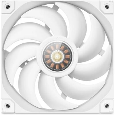 DeepCool FT12 Hvid Computer Case Fan - 12cm - Stille og Holdbar DeepCool FT12 Hvid Computer Case Fan - 12cm - Stille og Holdbar