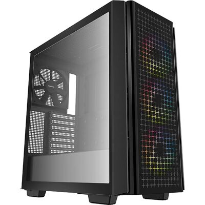 DeepCool CG540 Midi Tower - Zwart - Ondersteunt hoge koeling DeepCool CG540 Midi Tower - Zwart - Ondersteunt hoge koeling