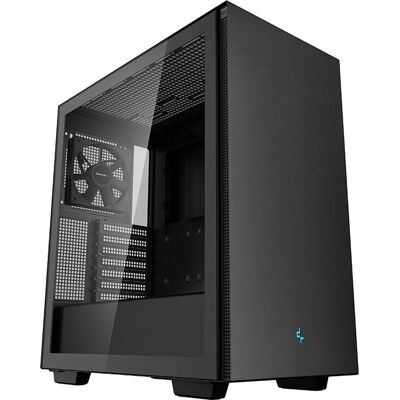DeepCool CH510 - Midden Toren - Uitgebreid ATX - Zijpaneel met Glas - Geen Voeding - Zwart DeepCool CH510 - Midden Toren - Uitgebreid ATX - Zijpaneel met Glas - Geen Voeding - Zwart