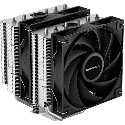 Disipador de CPU DeepCool AG620 - Torre Doble - 120mm - Negro Disipador de CPU DeepCool AG620 - Torre Doble - 120mm - Negro