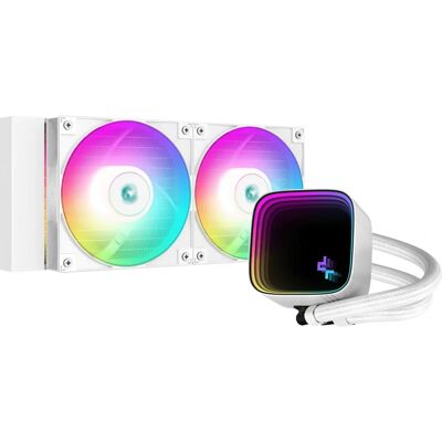 DeepCool LS520 SE Alb Sistem de răcire cu lichid tot-in-unu - 240mm DeepCool LS520 SE Alb Sistem de răcire cu lichid tot-in-unu - 240mm