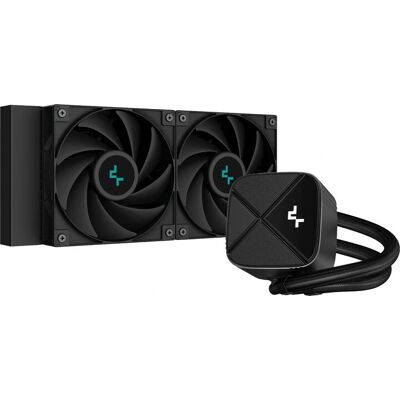 DeepCool LS520S Zero Dark Minden-egyben CPU Vízhűtő - 240mm DeepCool LS520S Zero Dark Minden-egyben CPU Vízhűtő - 240mm