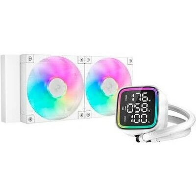 Enfriador de CPU líquido DeepCool LD240 Blanco, Todo en Uno Enfriador de CPU líquido DeepCool LD240 Blanco, Todo en Uno