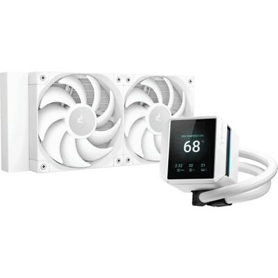 DeepCool Mystique 240 WH Processor Liquid Cooler - All-in-one, Wit DeepCool Mystique 240 WH Processor Liquid Cooler - All-in-one, Wit