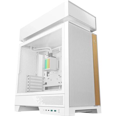 DeepCool CL6600 WH ATX Computer Case - Understøtter væskekøling DeepCool CL6600 WH ATX Computer Case - Understøtter væskekøling