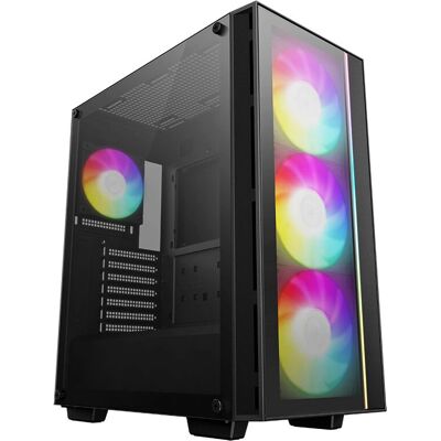 DeepCool MATREXX55 V4 C Zwart PC-behuizing DeepCool MATREXX55 V4 C Zwart PC-behuizing