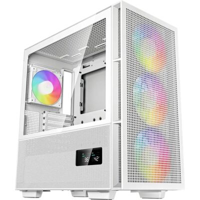 DeepCool CH560 DIGITAL WH Behuizing - Wit, RGB Fans, ATX DeepCool CH560 DIGITAL WH Behuizing - Wit, RGB Fans, ATX