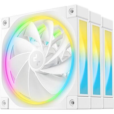 DeepCool FL12R Hvid 3-pak PC-blæser DeepCool FL12R Hvid 3-pak PC-blæser