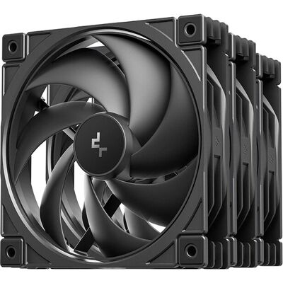 DeepCool FD12 V2 Sort 120mm PC-ventilator - Kasseventilator DeepCool FD12 V2 Sort 120mm PC-ventilator - Kasseventilator