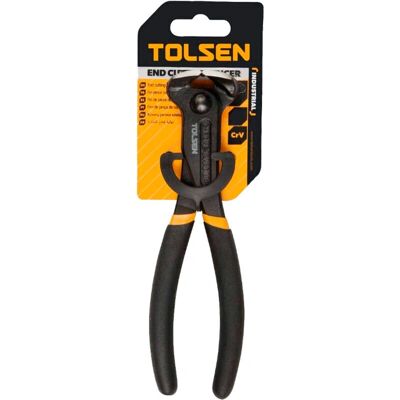 TOLSEN Zange 230mm - Hochwertiger Stahl, Schwarze Oberfläche TOLSEN Zange 230mm - Hochwertiger Stahl, Schwarze Oberfläche