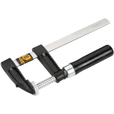 TOLSEN Tools Nickel-beschichteter 120x300mm Schraubzwinge TOLSEN Tools Nickel-beschichteter 120x300mm Schraubzwinge