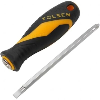 TOLSEN TOOLS Schraubendreher - PH2+6X135 - Zwei in Eins TOLSEN TOOLS Schraubendreher - PH2+6X135 - Zwei in Eins