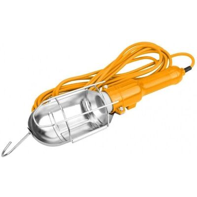 TOLSEN Luz de trabajo - 50W, 10m, E27, Ganchos zincados TOLSEN Luz de trabajo - 50W, 10m, E27, Ganchos zincados
