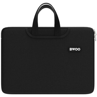 Bwoo Laptop Tasker - 15" Neopren Skuldertaske, Sort Bwoo Laptop Tasker - 15" Neopren Skuldertaske, Sort