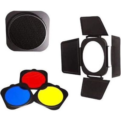 Accessori Jinbei JB-A - Filtri colore, nido d'ape, porte-finestre Accessori Jinbei JB-A - Filtri colore, nido d'ape, porte-finestre