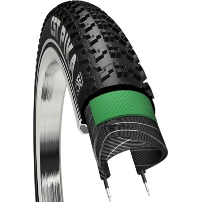 Pneu de bicicleta CST Pika 700x38C Gravel - Sem câmera, resistente a furos Pneu de bicicleta CST Pika 700x38C Gravel - Sem câmera, resistente a furos