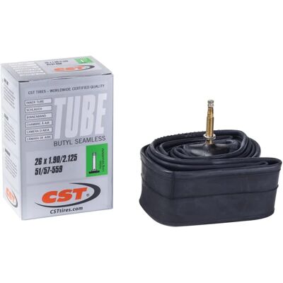 CST 26x1.90/2.125 Binnenband - Zwart, Presta 40mm - Binnenband CST 26x1.90/2.125 Binnenband - Zwart, Presta 40mm - Binnenband