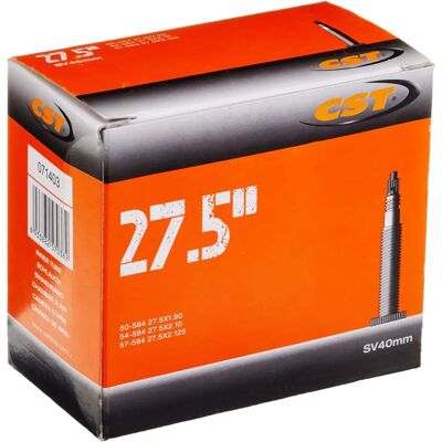 CST Binnenband - 27.5 Inch - Presta Ventiel 40mm - Zwart - Binnenband CST Binnenband - 27.5 Inch - Presta Ventiel 40mm - Zwart - Binnenband