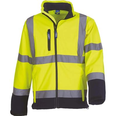 Yoko YHVK09 Høj Synlighed Softshell Jakke - PPE Yoko YHVK09 Høj Synlighed Softshell Jakke - PPE