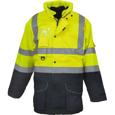 Yoko 2XL Hochsichtbare 7-in-1 Jacke - Arbeitsjacke Yoko 2XL Hochsichtbare 7-in-1 Jacke - Arbeitsjacke