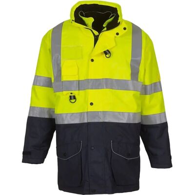 YOKO - YHVP711 - Hi-Vis Gelb - 7-in-1 - Parka YOKO - YHVP711 - Hi-Vis Gelb - 7-in-1 - Parka
